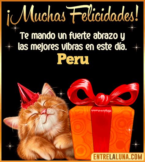 Feliz Cumplea Os Peru Felicidades Peru