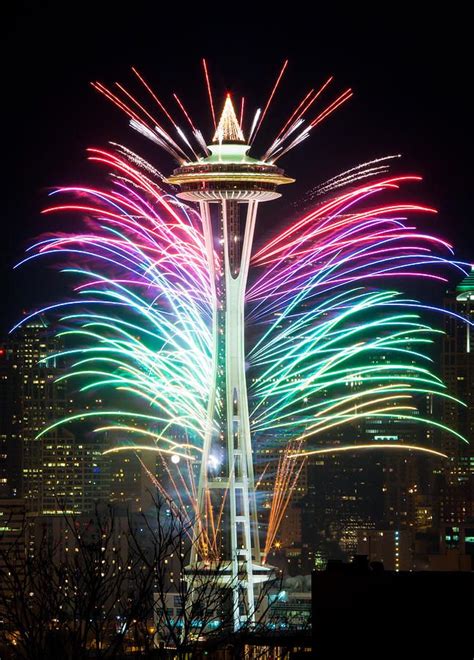 Seattle New Year By Inge Johnsson With Images Space Needle Seattle