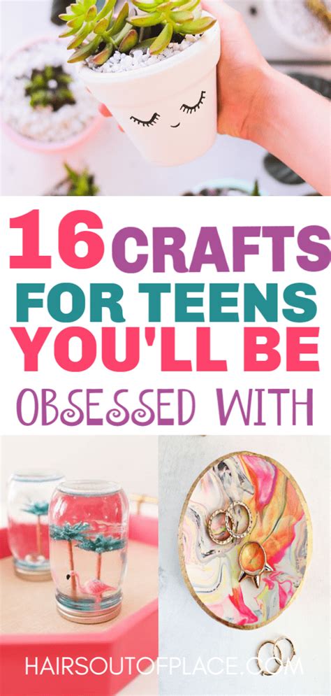 30 Fun Crafts For Teens That Will Bring Out Their Inner Artist