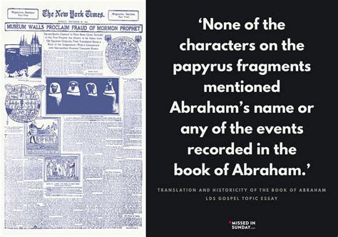 The Book Of Abraham Stuff You Missed In Sunday School