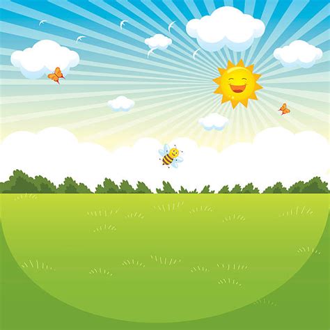 41300 Sunny Day Stock Illustrations Royalty Free Vector Graphics