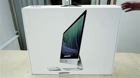 Amazing Unboxing Of The Imac 27 2014 Youtube