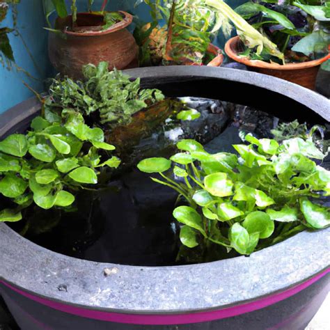 How To Create A Container Water Garden A Step By Step Guide For Beginners
