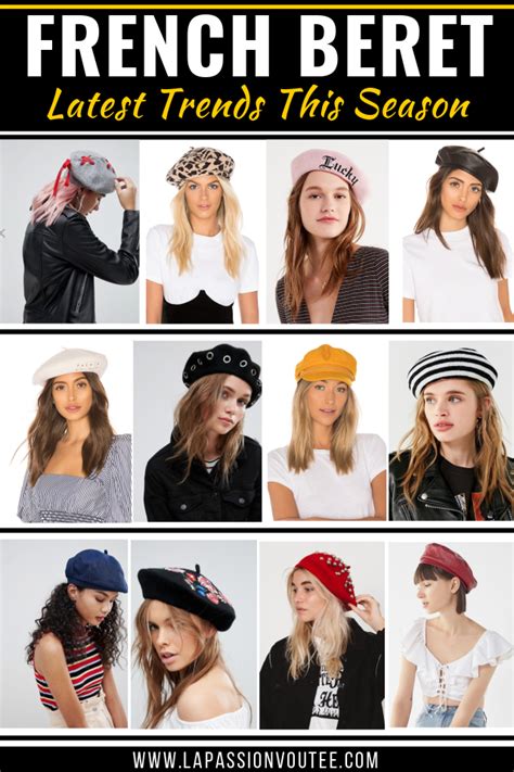 How To Wear A French Beret 2018 Trends In Beret Hats Beret Fashion Beret Beret Outfit