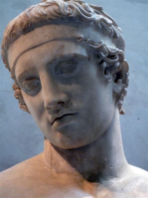 Polykleitosmetdetail Statue Of Diadoumenos Youth Tying A Flickr