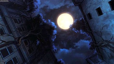 Dark Illustration De Paysage Paysage Manga Paysage Nuit