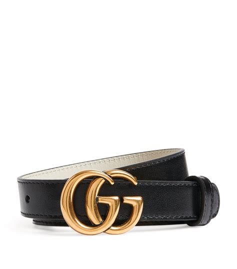Gucci Leather Double G Belt Harrods Us