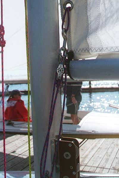 61 Cunningham Kit W Cleat On Mast