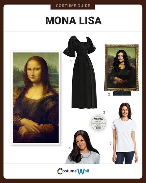 Dress Like Mona Lisa Mona Lisa Halloween Costume Outfits Cool