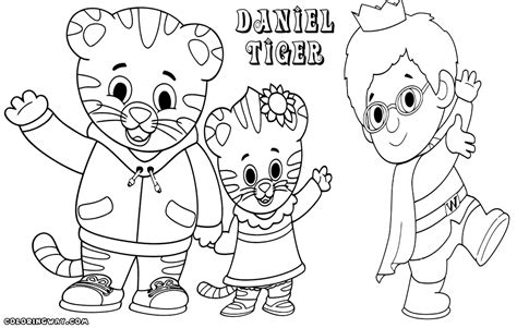 Daniel Tiger Coloring Pages Coloring Pages To Download