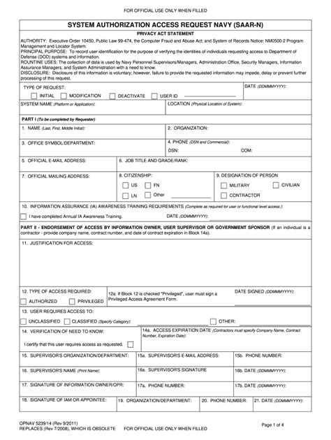 Opnav 5239 14 Fill Out And Sign Online Dochub