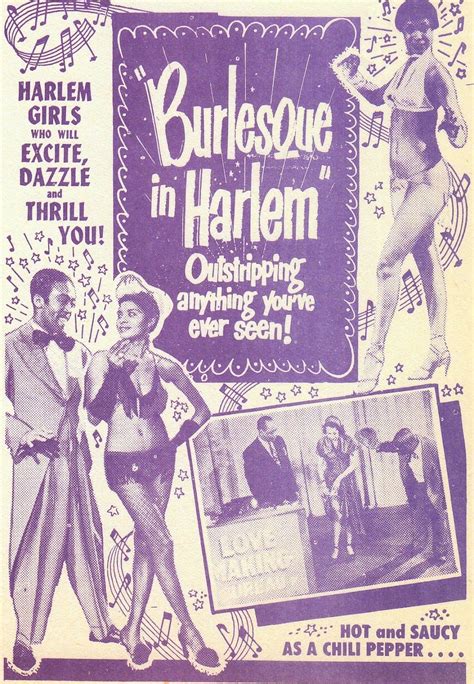 Reparto De Burlesque In Harlem Película 1949 Dirigida Por William