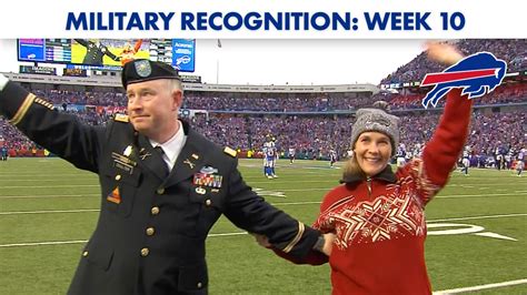 Buffalo Bills Military Recognition Week 10