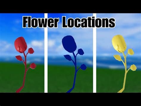 All Flower Locations To Get Race V Blox Fruits Youtube