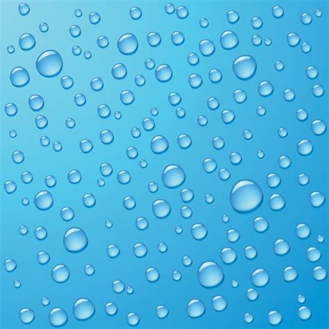 Blue Water Drops Background Free Free Vector Download Freeimages