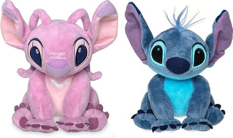 Disney Store Stitch And Angel Mini Plush Doll Set Lilo And Stitch 6