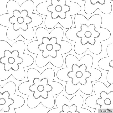25 Free Printable Flower Coloring Pages Parade