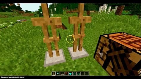 Tutorial Como Hacer Un Estante Para Armadura Minecraft 18 Youtube