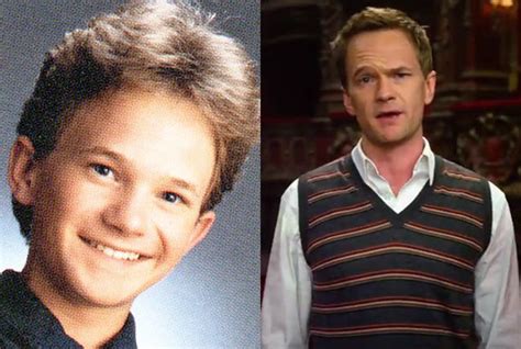 Neil Patrick Harris In A Senior Yearbook Photo From La Cueva High