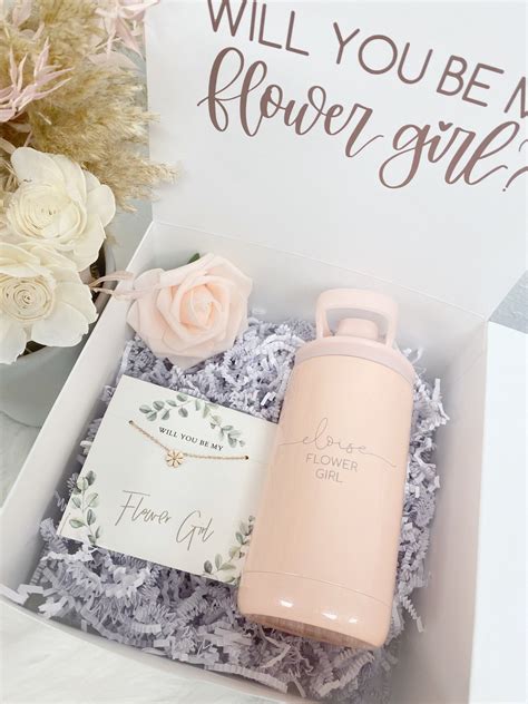 Flower Girl Proposal T Box Will You Be My Flower Girl Petal Patrol