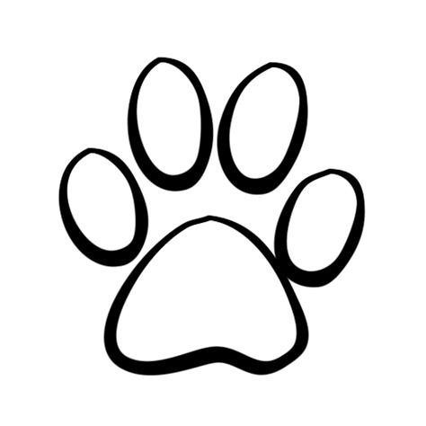 Kitty Paw Print Clipart Best