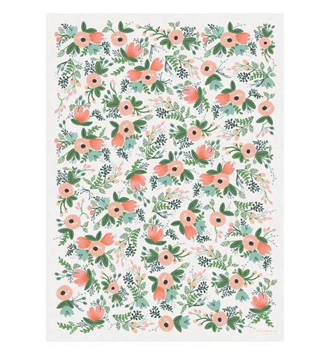 Frame Wrapping Paper For Art Work Above Crib Anna Bond Floral Wrapping