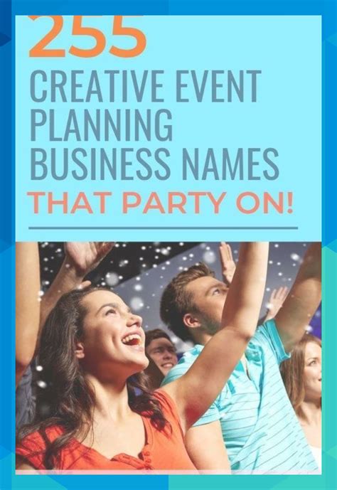 The Best Event Planning Business Names And Logo Ideas For