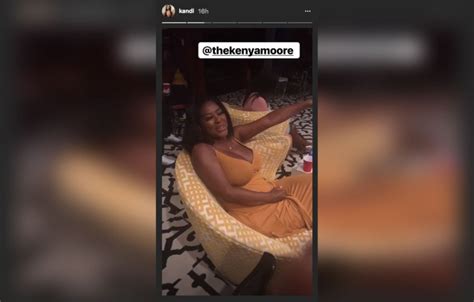 Kenya Moore Shows Off Baby Bump In Yellow Maxi Dress Star Magazine