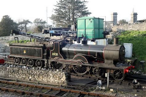 Classic Victorian Steam Locomotive Brings The London And South Western
