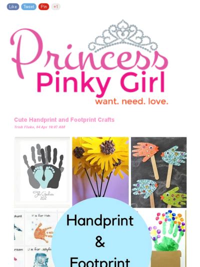 Princess Pinky Girl Blogher Creators Summit 2019 Footprint Crafts