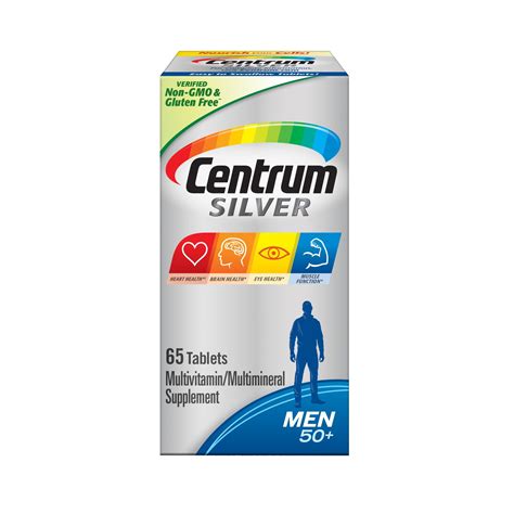 Centrum Silver Mens Multivitamin Supplement Tablets 65 Ct Walmart