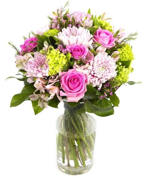 Everyone loves a bouquet of flowers. Mixed Pink Bouquet - Its a girl! Send these Mixed Pinks to ...