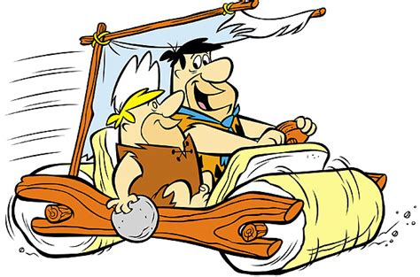 The Flintstones Car Top 10 Fictional Cars Time