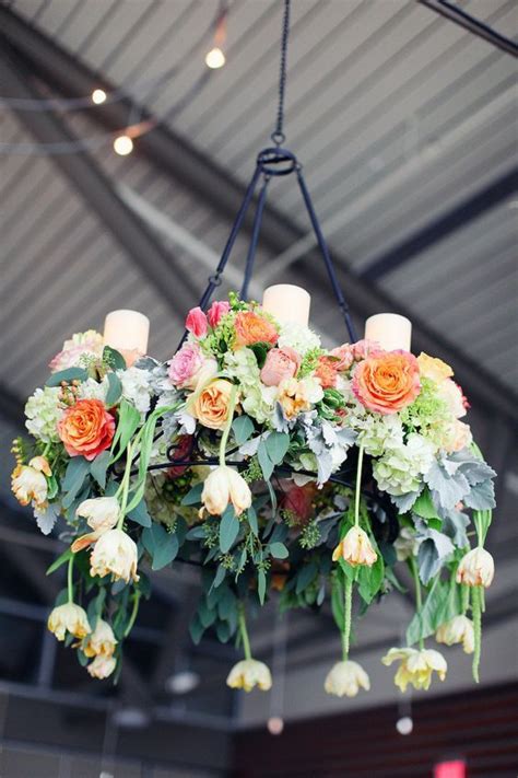 20 Stunning Floral Wedding Chandelier Ideas You Must See Deer Pearl