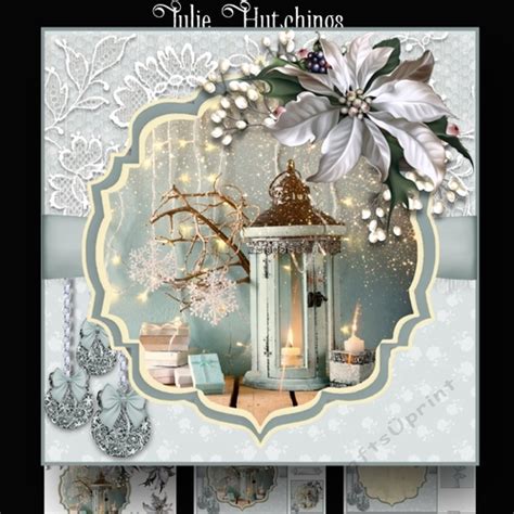 The Christmas Lantern Card Kit Cup8960581483 Craftsuprint