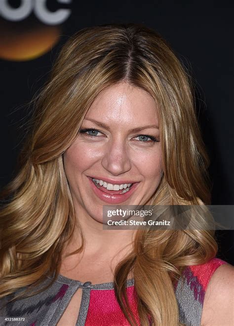 actress jes macallan attends the disney abc television group 2014 news photo getty images