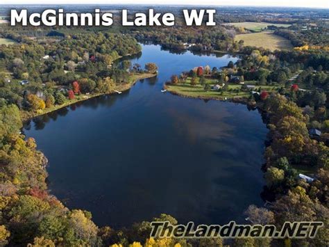Adams County Wisconsin Lakes Flowages And Named Ponds