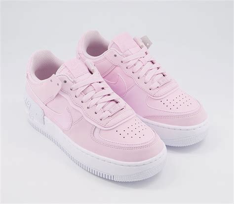Nike air force 1 af1 w shadow pastel blue pink ghost uk 3 4 5 6 7 8 9 us new. Nike Air Force 1 Shadow Trainers Pink Foam White - Hers ...