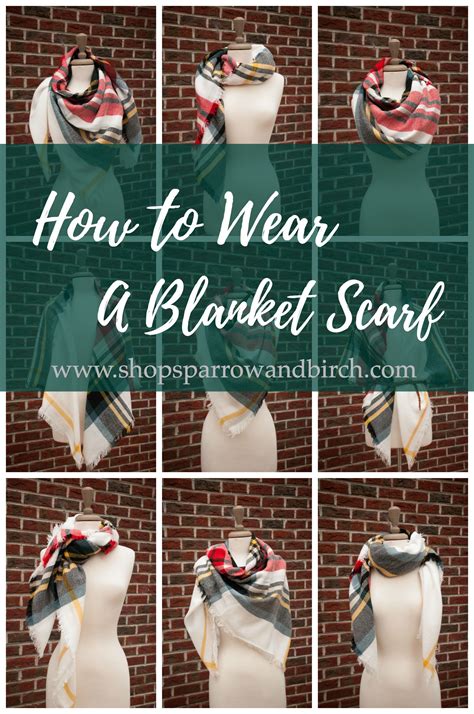 How To Wear A Blanket Scarf Everyday Womens Fashion How To Wear A