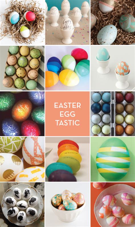 Easter Egg Tastic 14 Ways To Dye Your Eggs Holiday Projects Holiday