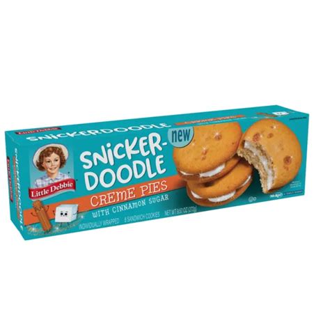New Little Debbie Snack Cakes Snickerdoodle Creme Pies 3 Boxes Free