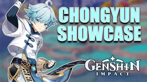 Chongyun Showcase Constellations Talents And Gameplay Genshin Impact