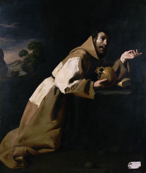 Francisco De Zurbarán Saint Francis In Meditation 1639 Flickr