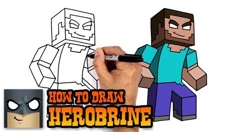 Comment Dessiner Minecraft Hérobrine