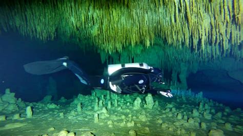 Cave Diving In Tulum Mexico 2016 Youtube