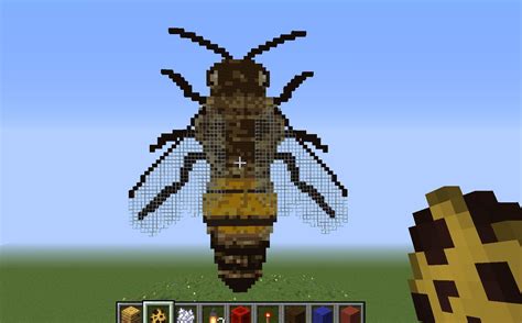 Minecraft Bee Pixel Art 3d Pic Connect