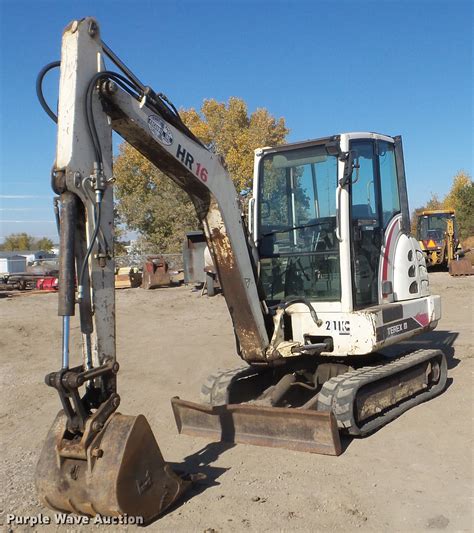 2005 Terex Hr16 Mini Excavator In Sioux Falls Sd Item Dx9571 Sold