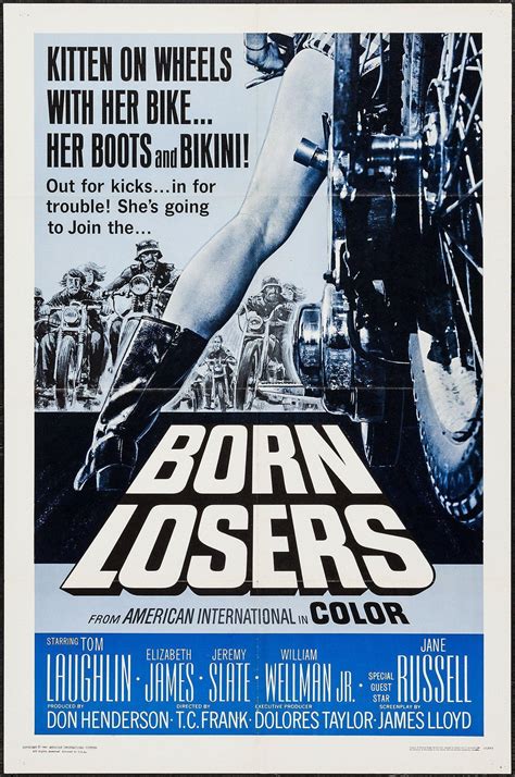 Born Losers Vintage Movie Poster