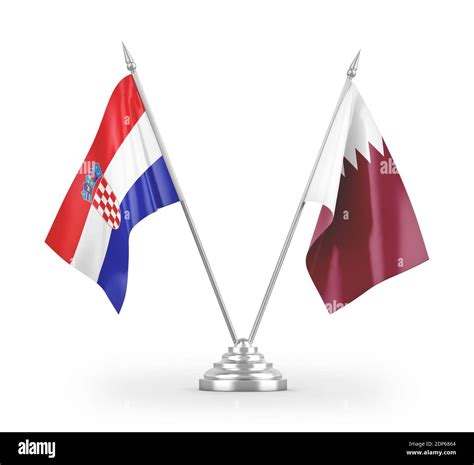 Qatar croatia flag hi-res stock photography and images - Alamy
