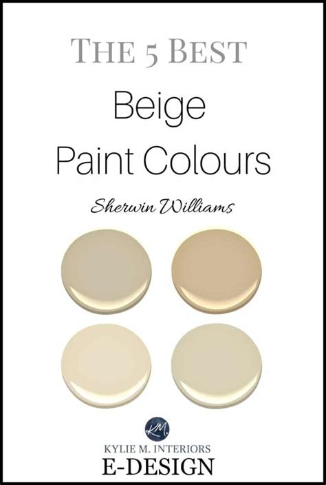 Best Sherwin Williams Beige Tan And Neutral Paint Colours Kylie M E